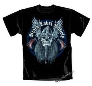 BLACK LABEL SOCIETY - Viking Skull - čierne pánske tričko