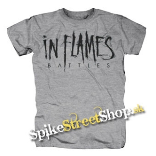 IN FLAMES - Battles - sivé detské tričko