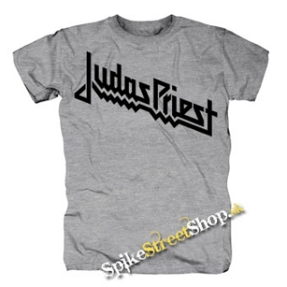 JUDAS PRIEST - Logo - sivé detské tričko