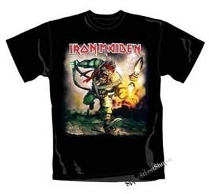 IRON MAIDEN - Final Trooper - čierne pánske tričko