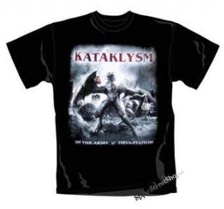 KATAKLYSM - In The Arms Of Devastation - čierne pánske tričko