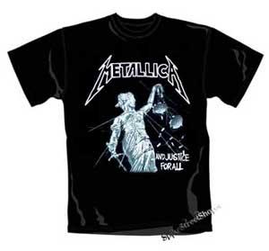 METALLICA - And Justice For All - čierne pánske tričko