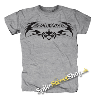 METALOCALYPSE - Logo - sivé detské tričko