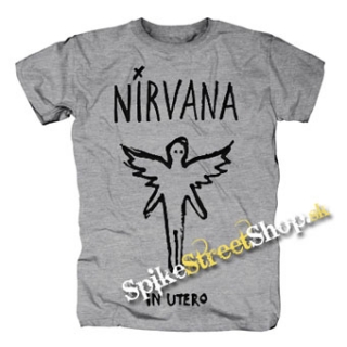 NIRVANA - In Utero - sivé detské tričko