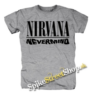 NIRVANA - Nevermind - sivé detské tričko