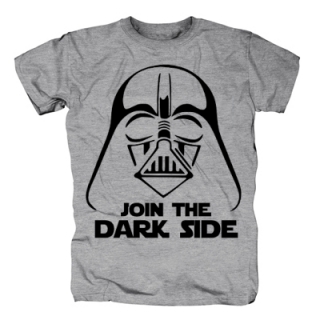 STAR WARS - Join The Dark Side - sivé detské tričko