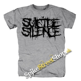 SUICIDE SILENCE - Logo - sivé detské tričko