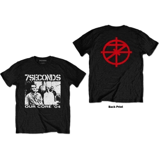 7 SECONDS - Our Core - čierne pánske tričko