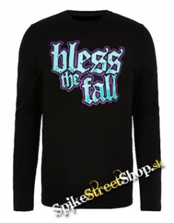 BLESSTHEFALL - Logo - čierne detské tričko s dlhými rukávmi