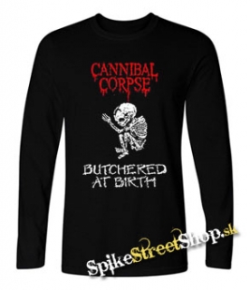 CANNIBAL CORPSE - Butchered At Birth - čierne detské tričko s dlhými rukávmi
