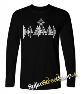 DEF LEPPARD - Logo - Motive 2 - čierne detské tričko s dlhými rukávmi