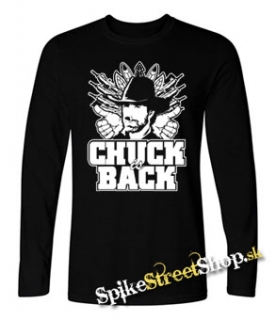 CHUCK NORRIS - Chuck Is Back - detské tričko s dlhými rukávmi