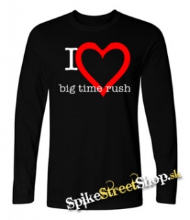 I LOVE BIG TIME RUSH - detské tričko s dlhými rukávmi