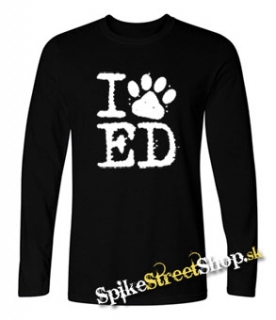I LOVE ED SHEERAN - detské tričko s dlhými rukávmi