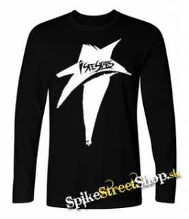 I SEE STARS - White Star - detské tričko s dlhými rukávmi