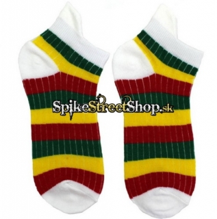 Ponožky RASTA - Striped Colours Socks 