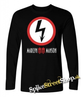 MARILYN MANSON - Logo - detské tričko s dlhými rukávmi