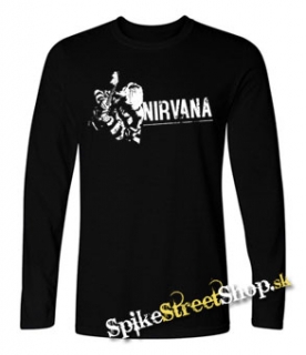NIRVANA - Kurt Cobain - detské tričko s dlhými rukávmi