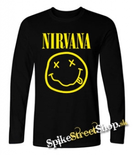 NIRVANA - Velky Smajlo - detské tričko s dlhými rukávmi
