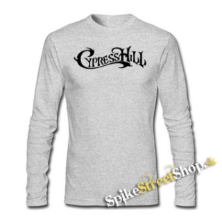 CYPRESS HILL - Logo - šedé detské tričko s dlhými rukávmi