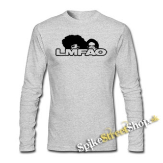 LMFAO - Logo - šedé detské tričko s dlhými rukávmi