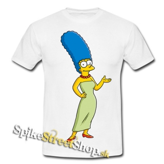 MARGE SIMPSON - Portrait - biele pánske tričko