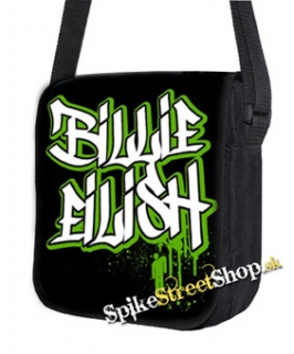 BILLIE EILISH - Green Graffiti Logo - taška menšia