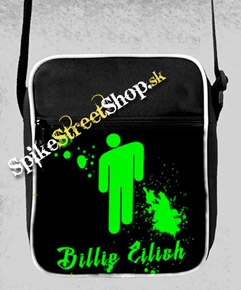 BILLIE EILISH - Stickman Green - retro taška na rameno