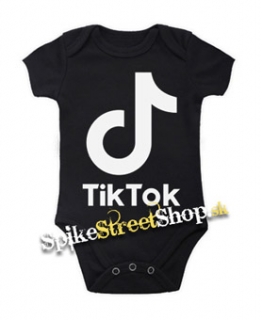 TIK TOK - Logo - čierne detské body
