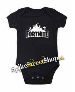 FORTNITE - Logo - čierne detské body