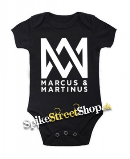 MARCUS & MARTINUS - Logo - čierne detské body