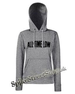 ALL TIME LOW - Logo - sivá dámska mikina