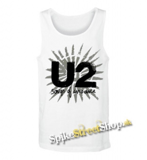 U2 - Songs Of Innocence - Mens Vest Tank Top - biele