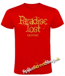 PARADISE LOST - Gothic - červené pánske tričko