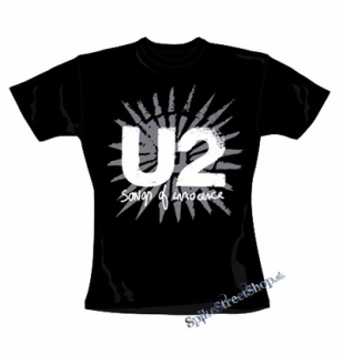 U2 - Songs Of Innocence - čierne dámske tričko