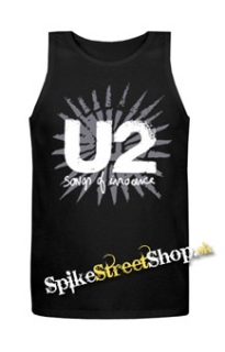 U2 - Songs Of Innocence - Mens Vest Tank Top - čierne