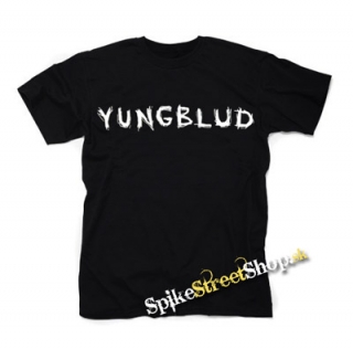 YUNGBLUD - White Logo - čierne detské tričko