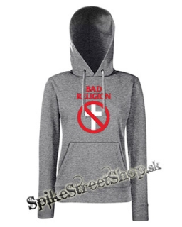 BAD RELIGION - Logo - sivá dámska mikina