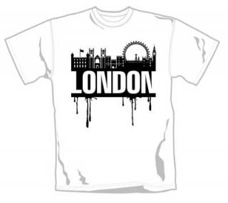 LOUD CLOTHING - London Icons White - biele pánske tričko