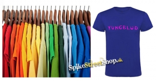 YUNGBLUD - Pink Logo - farebné pánske tričko