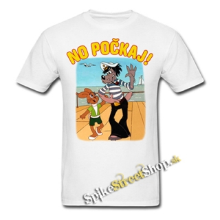 NO POČKAJ, ZAJAC! - Motív 3 - biele detské tričko