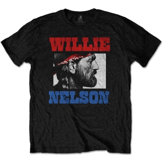 WILLIE NELSON - Stare - čierne pánske tričko
