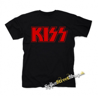 KISS - Red Logo - pánske tričko