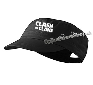 CLASH OF CLANS - Logo - čierna šiltovka army cap
