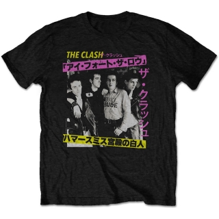 CLASH - London Calling Japan Photo - čierne pánske tričko