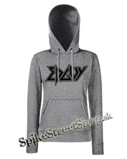 EDGUY - Logo - sivá dámska mikina