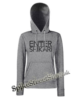 ENTER SHIKARI - Logo - sivá dámska mikina
