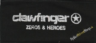 CLAWFINGER - Zeros & Heroes - nášivka