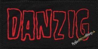 DANZIG - Red Logo - nášivka