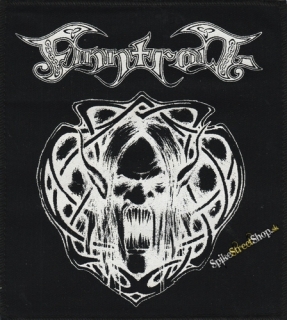 FINNTROLL - White Logo - nášivka
